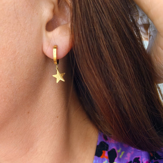 ORECCHINI  GOLD STARS