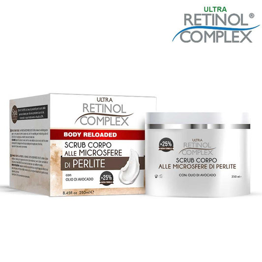 Retinol complex scrub corpo alle microsfere di perlite