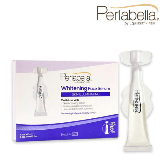 Perlabella equilibra whitening face serum 5 pezzi x 2 ml