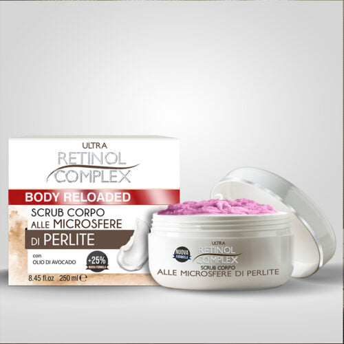 Retinol complex scrub corpo alle microsfere di perlite