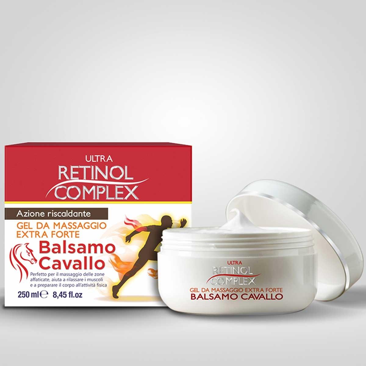 Retinol complex balsamo cavallo gel massaggio