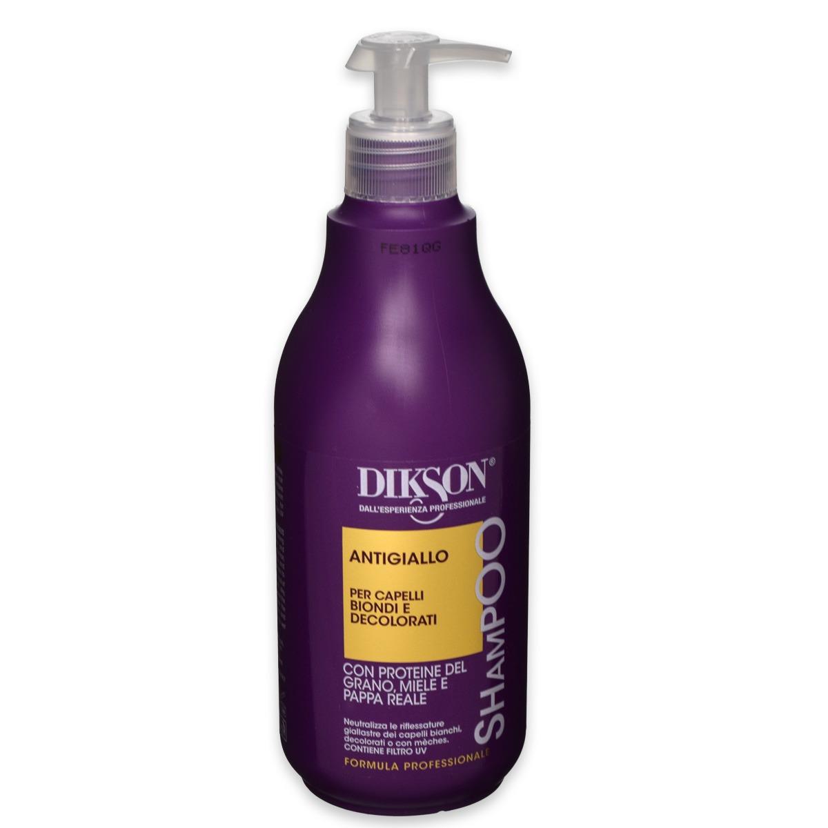 Dikson consumer shampoo antigiallo