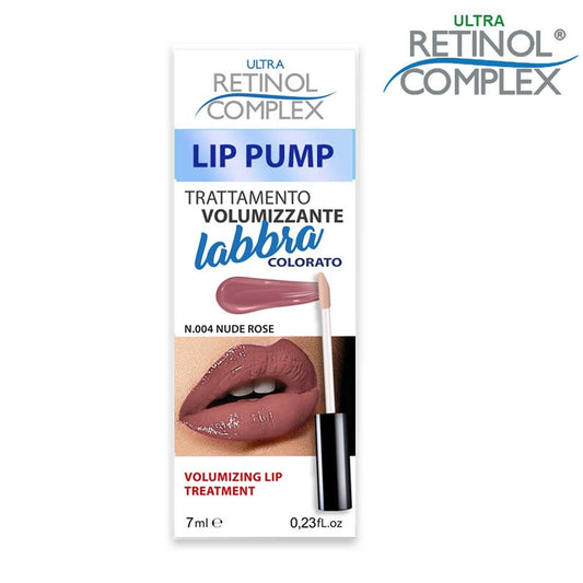 Retinol complex volumizzante labbra lip pump 7 ml nude rose