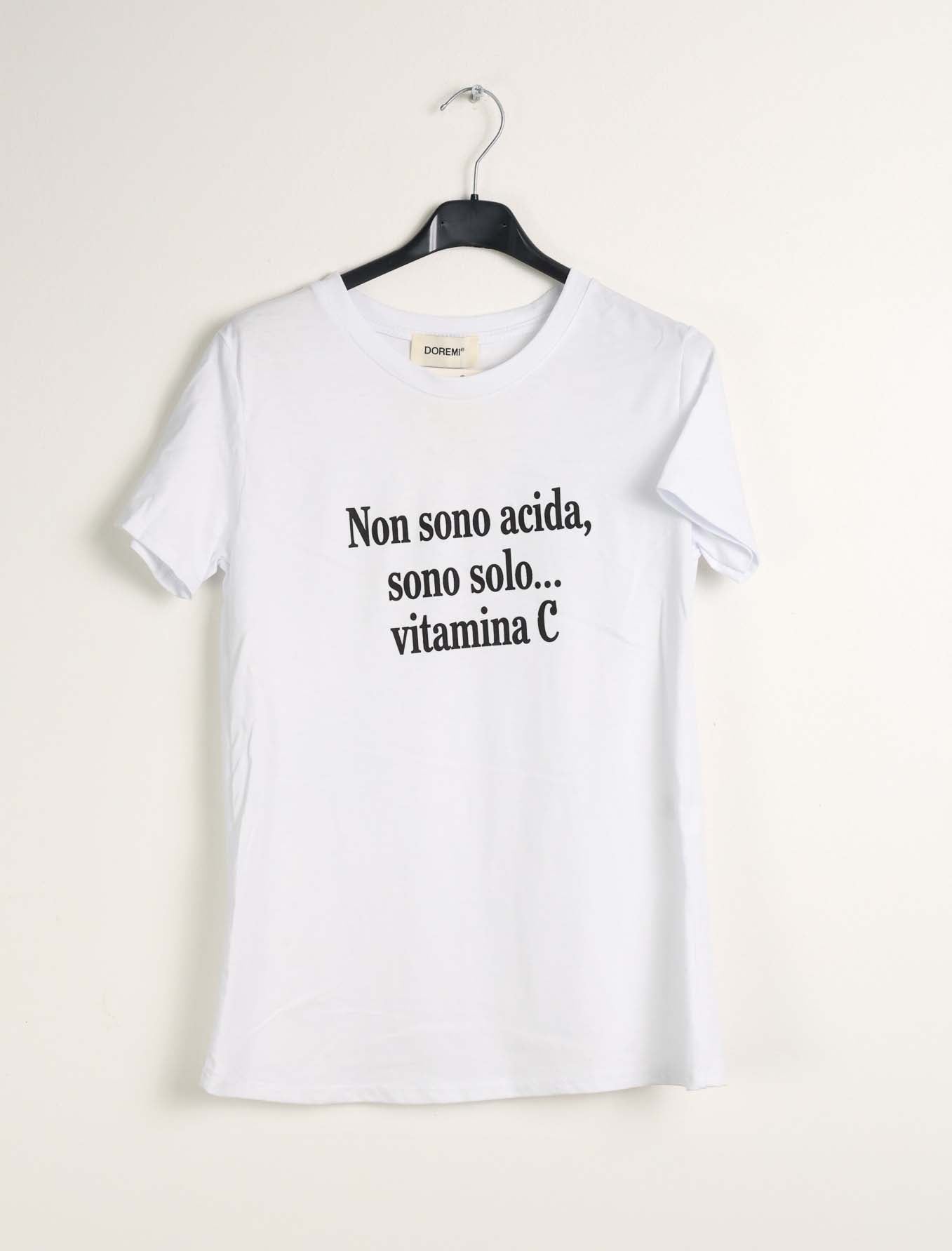 MAGLIETTA : NON SONO ACIDA , SONO SOLO VITAMINA C