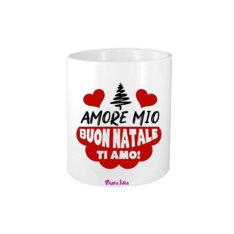 PORTA PENNE NATALE CON AMORE