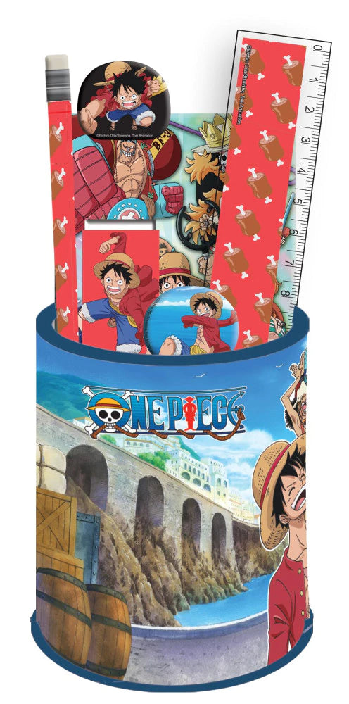 One Piece Crew set cancelleria