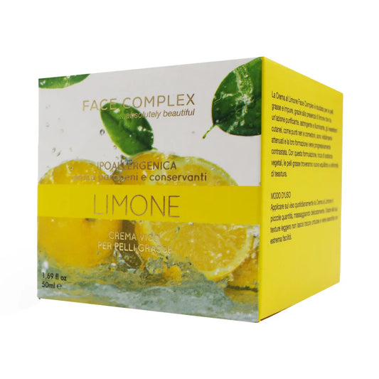 FACE COMPLEX : CREMA VISO AL LIMONE