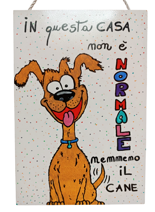 QUADRETTO IN LEGNO DIPINTO A MANO