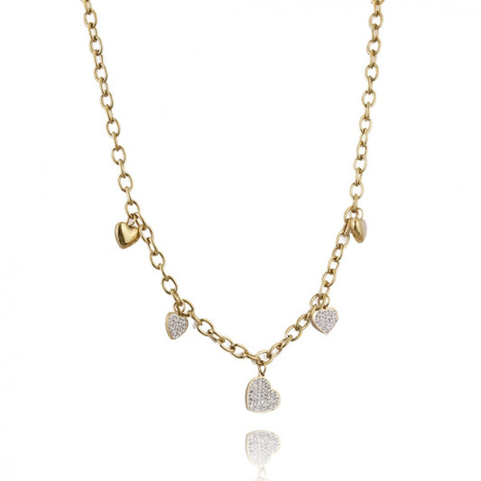 COLLANA CUORE D'ORO