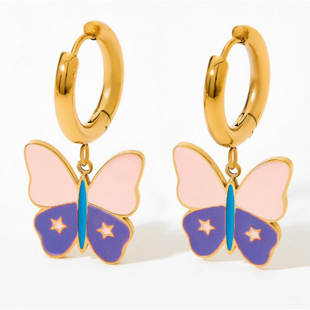 ORECCHINI PIN UP FARFALLA