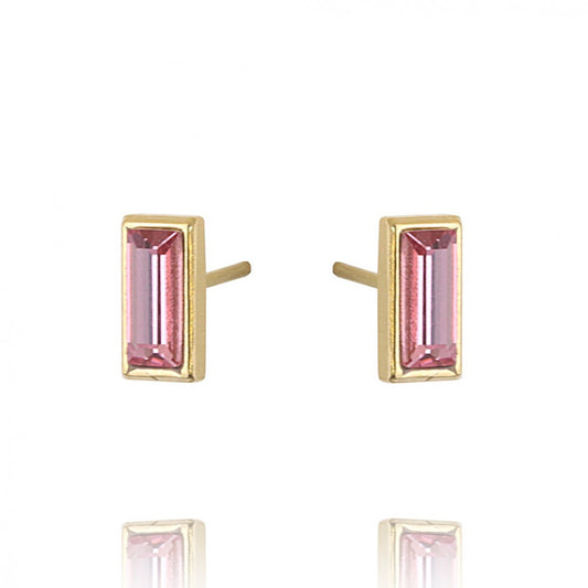 ORECCHINI QUARZO ROSA